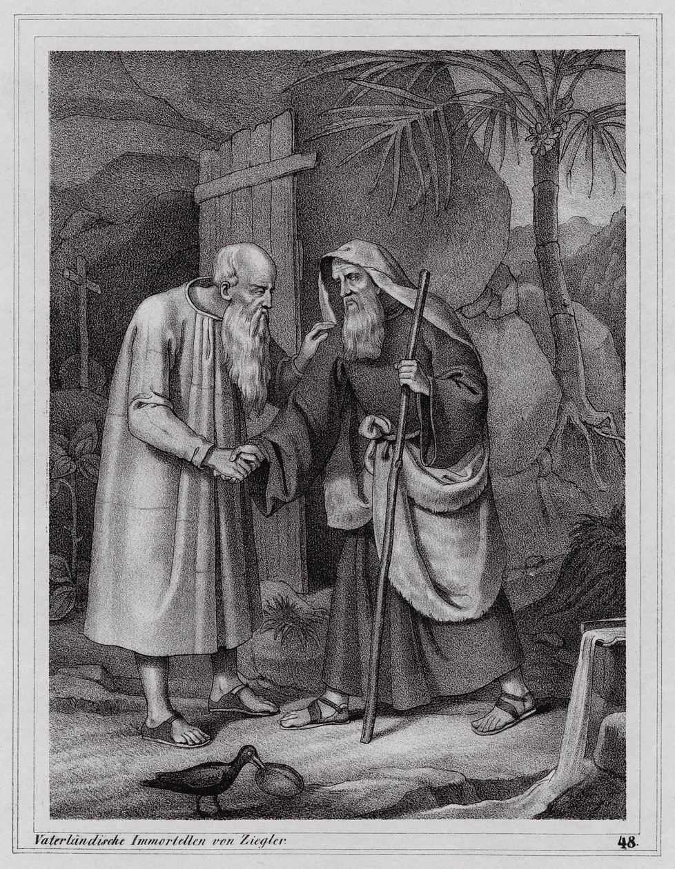 Peter Johann Nepomuk Geiger - San Paolo di Tebe, eremita cristiano